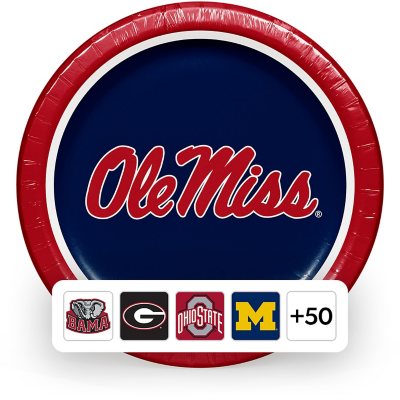 NCAA Paper Plates, 10", 85 ct., Choose Your Team