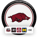 NCAA Paper Plates, 10", 85 ct., Choose Your Team