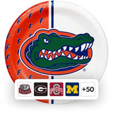 NCAA Paper Plates, 10", 85 ct., Choose Your Team