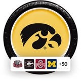 NCAA Paper Plates, 10", 85 ct., Choose Your Team