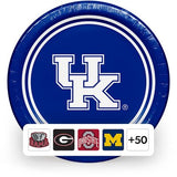 NCAA Paper Plates, 10", 85 ct., Choose Your Team