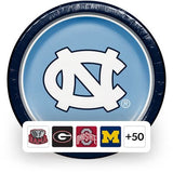 NCAA Paper Plates, 10", 85 ct., Choose Your Team