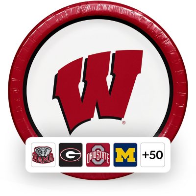 NCAA Paper Plates, 10", 85 ct., Choose Your Team