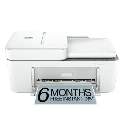 HP DeskJet 4258e Wireless All-in-One Inkjet Printer, 6 Months Instant Ink with HP+