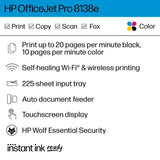 HP OfficeJet Pro 8138e All-in-One Printer, 40Q50A