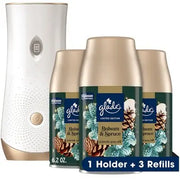 Glade Automatic Spray Air Freshener, Balsam & Spruce, 1 Device + 3 refills