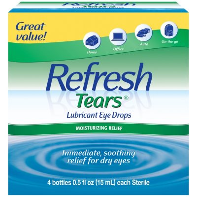 Refresh Tears Lubricant Eye Drops Multi-Pack 4 ct.