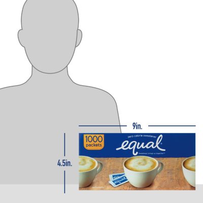 Equal Zero Calorie Sweetener 1,000 ct.