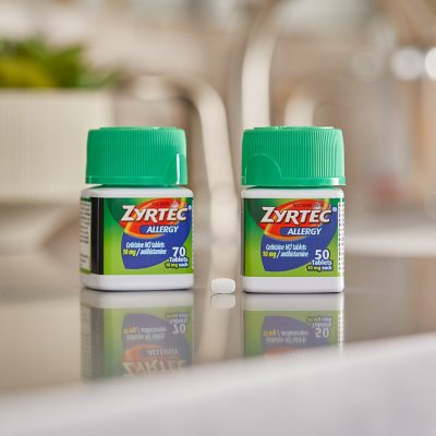 Zyrtec Antihistamine Allergy Tablets, 10 mg 120 ct.