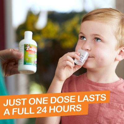 Children's Zyrtec Antihistamine Allergy Liquid, Grape 4 fl. oz., 3 pk.