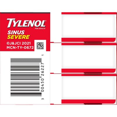 Tylenol Sinus Severe Daytime Caplets, 24 ct., 3pk.