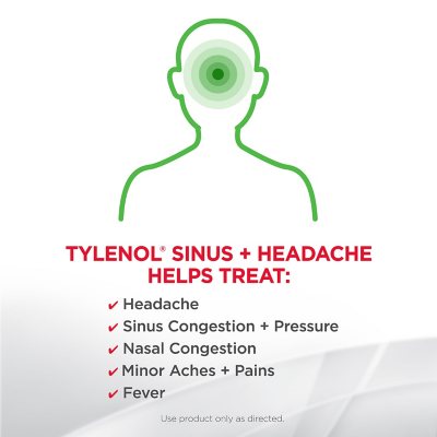 Tylenol Sinus Severe Daytime Caplets, 24 ct., 3pk.