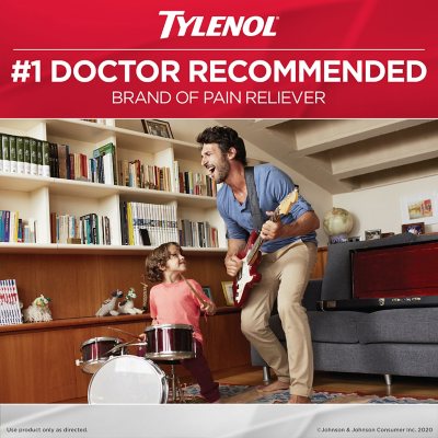 Tylenol Extra Strength Pain Relief Caplets, 500 mg Acetaminophen, 325 ct.