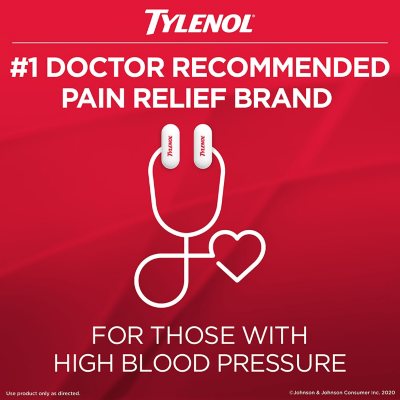 Tylenol Extra Strength Pain Relief Caplets, 500 mg Acetaminophen, 325 ct.