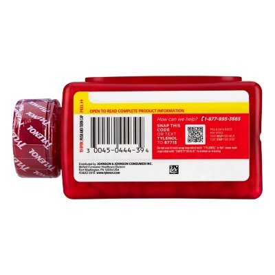 Tylenol Extra Strength Pain Relief Caplets, 500 mg Acetaminophen, 325 ct.