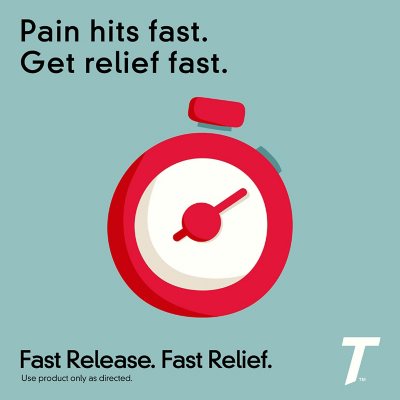 Tylenol Extra Strength Rapid Release Pain Reliever Gelcaps, 500 mg Acetaminophen, 290 ct.