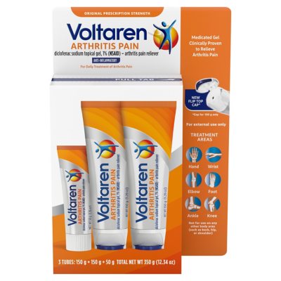 Voltaren Topical Arthritis Pain Relief Gel 5.3 oz. 2 pk., + 1.7 oz.