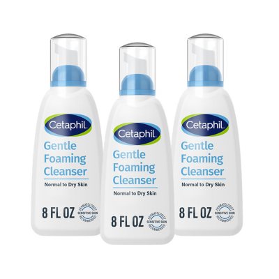 Cetaphil Sanfter Reinigungsschaum, 236 ml, 3er-Pack
