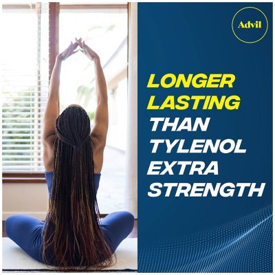 Advil Liqui-Gels Pain Reliever and Fever Reducer Capsules, 200 mg Ibuprofen, 120 ct./pk., 2 pk.