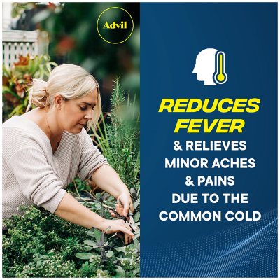 Advil Liqui-Gels Pain Reliever and Fever Reducer Capsules, 200 mg Ibuprofen, 120 ct./pk., 2 pk.