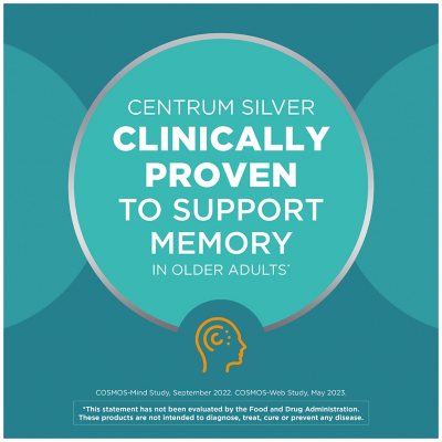 Centrum Silver Men 50+ Multivitamin Tablets, 275 ct.