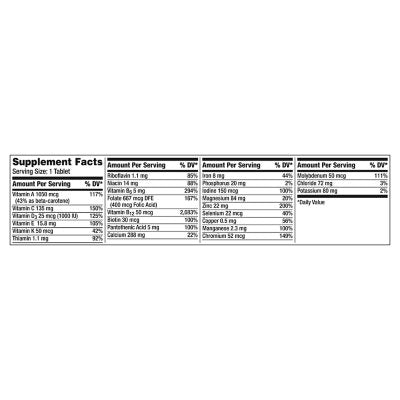 Centrum Silver Multivitamin Women 50+ , Multimineral Supplement Tablets 275 ct.