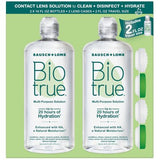 Biotrue Contact Lens Solution for Soft Contact Lenses, Multi-Purpose 16 fl. oz., 2 pk. + 2 fl. oz.