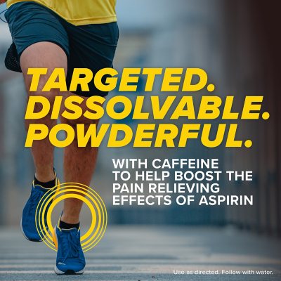 Bayer Rapid Relief Powder Packs with Aspirin & Caffeine, 60 ct.