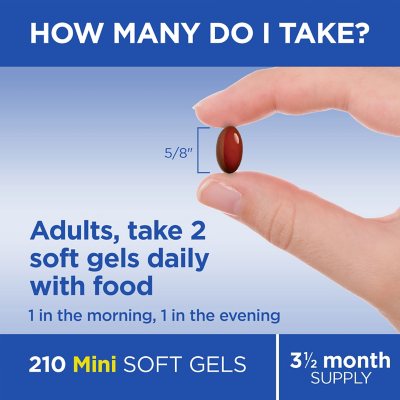 Bausch + Lomb PreserVision AREDS 2 Formula Eye Vitamin Mini Softgels 210 ct.