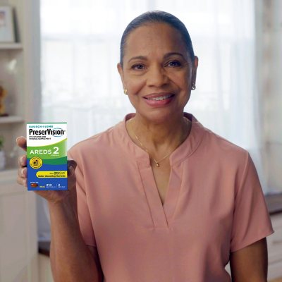 Bausch + Lomb PreserVision AREDS 2 Formula Eye Vitamin Mini Softgels 210 ct.