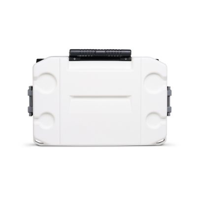 Igloo 60-Quart Sunset Roller Cooler, Gray and White