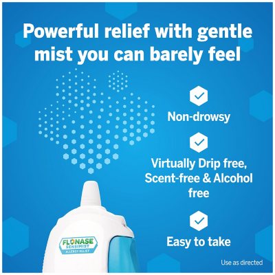 FLONASE Sensimist Allergy 24 Hour Relief Spray 120 sprays per bottle, 3 ct.