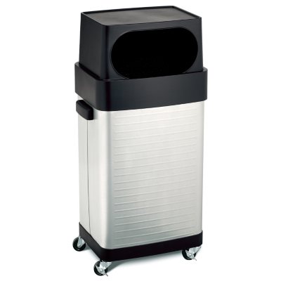 UltraHD Fingerprint Resistant Stainless Steel Trash Can (17 gal.)