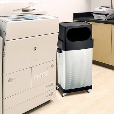 UltraHD Fingerprint Resistant Stainless Steel Trash Can (17 gal.)