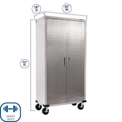 Seville Classics UltraHD Full Door Storage Cabinet