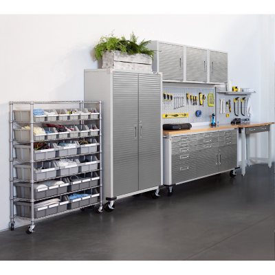 Seville Classics UltraHD Full Door Storage Cabinet