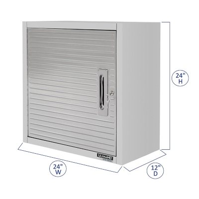 Seville Classics UltraHD 5-Piece Storage Cabinet System with Height Adjustable Workbench, 9' Wide