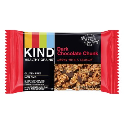 KIND Healthy Grains Bars, Dark Chocolate Chunk 24 ct.