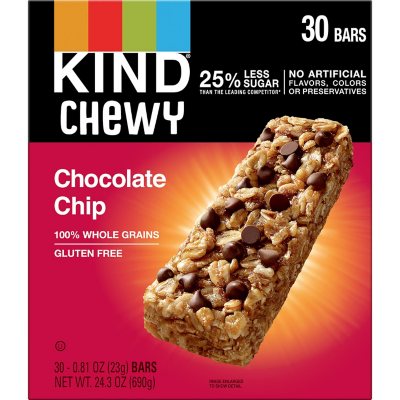 KIND Kids Chewy Chocolate Chip Granola Bars 30 ct.