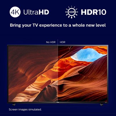 Philips 65" Class 4k UltraHD Roku Smart TV - 65PUL6673/F7