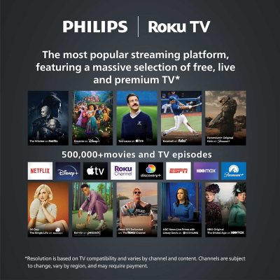 Philips 65" Class 4k UltraHD Roku Smart TV - 65PUL6673/F7