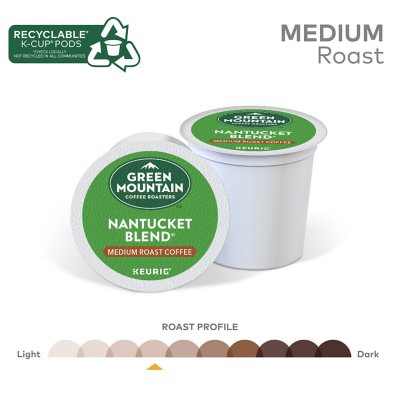Green Mountain Coffee K-Cup Pods, Nantucket Blend 100 ct.