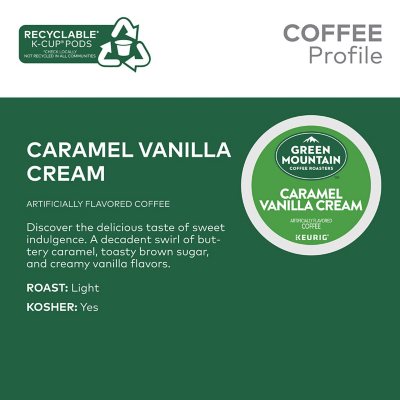 Green Mountain Coffee K-Cup Pods, Caramel Vanilla Cream, 54 ct.