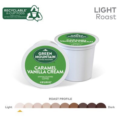 Green Mountain Coffee K-Cup Pods, Caramel Vanilla Cream, 54 ct.