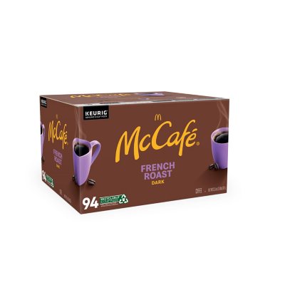 McCafe Dark Roast K-Cup Coffee Pods, French, 94 ct.