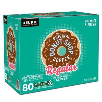 The Original Donut Shop Medium Roast K-Cup Pods, Regular, 80 ct.