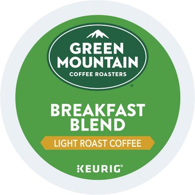 Green Mountain Coffee Roasters Light Roast Coffee Pods, Breakfast Blend, 80 ct.