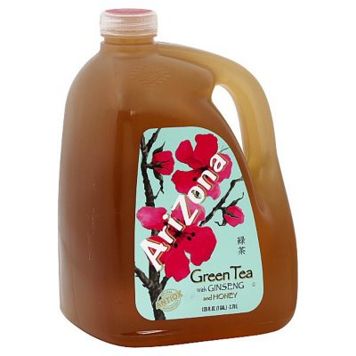 AriZona Green Tea with Ginseng and Honey 1 gal.