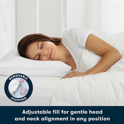 Serta Gel Memory Foam Cluster Pillows 2-pack