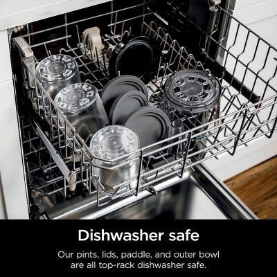 Ninja CREAMi Ice Cream & Sorbet Maker, 7 Frozen Treat Programs, Includes 3 Pints & Lids